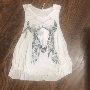 Boutique Boho Cowgirl Top